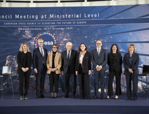 El Banco Europeo de Inversiones anuncia la facilidad de préstamos espaciales en el Consejo Ministerial de la ESA