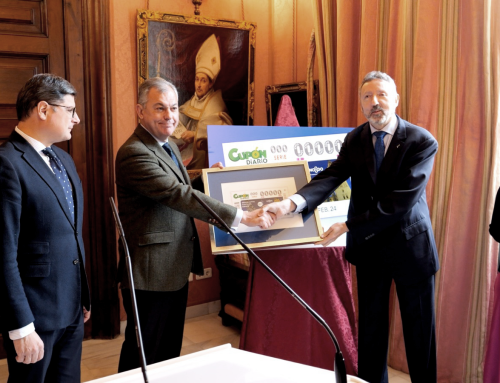 Presentation of the special commemorative voucher for Seville as European Space Capital 2024