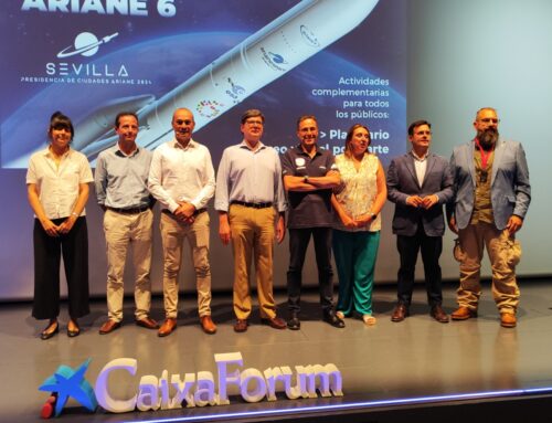 Sevilla retransmite en CaixaForum el lanzamiento del vuelo inaugural de Ariane 6 con el aforo completo